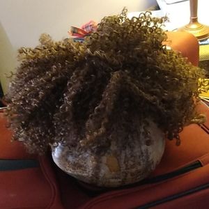 Curly synthetic salon wig from Vanessa by fifth avenue